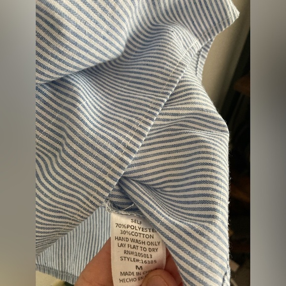 Savanna Jane Top Medium Sleeveless Floral Bird Embroidered V Neck Boho - Picture 3 of 9